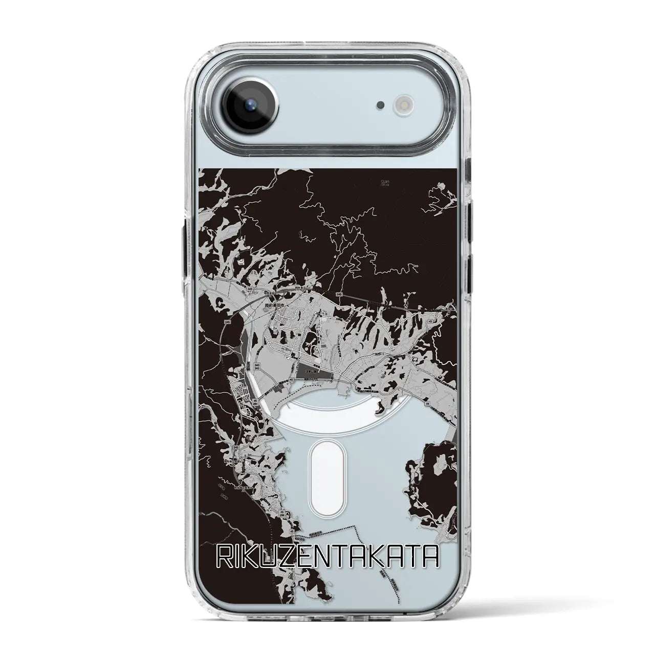 【陸前高田（岩手県）】地図柄iPhoneケース（MagSafeタイプ）