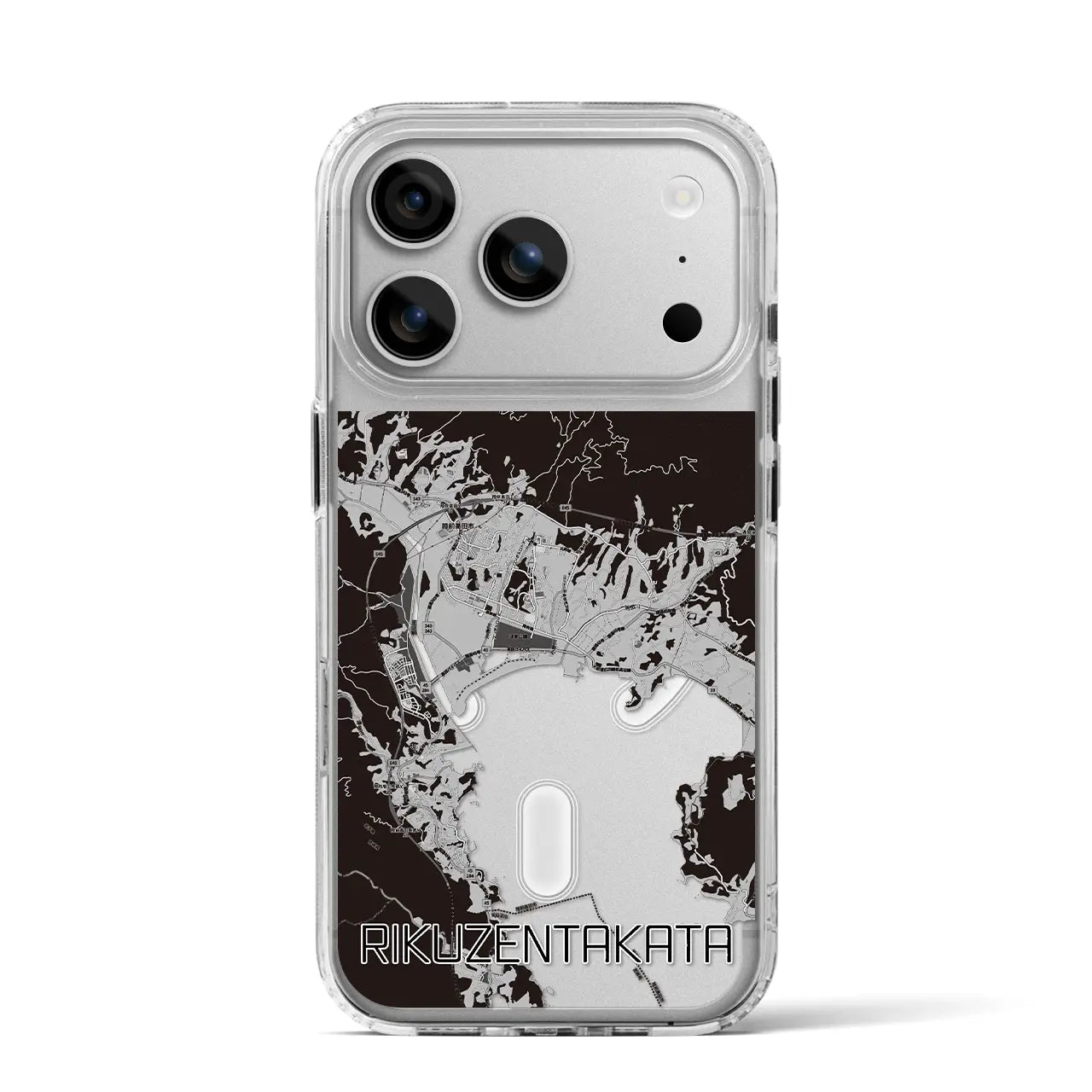 【陸前高田（岩手県）】地図柄iPhoneケース（MagSafeタイプ）