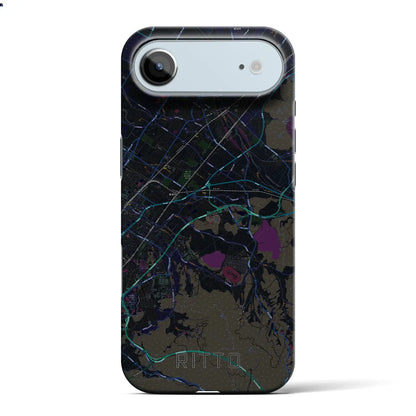 【栗東（滋賀県）】地図柄iPhoneケース（バックカバータイプ）