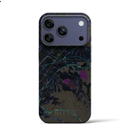 【栗東（滋賀県）】地図柄iPhoneケース（バックカバータイプ）