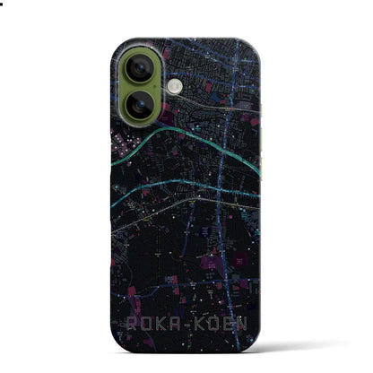 【芦花公園（東京都）】地図柄iPhoneケース（バックカバータイプ）