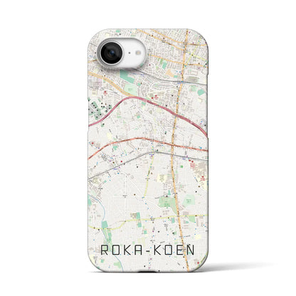 【芦花公園（東京都）】地図柄iPhoneケース（バックカバータイプ）