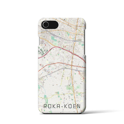 【芦花公園（東京都）】地図柄iPhoneケース（バックカバータイプ）