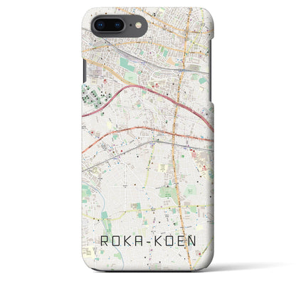 【芦花公園（東京都）】地図柄iPhoneケース（バックカバータイプ）