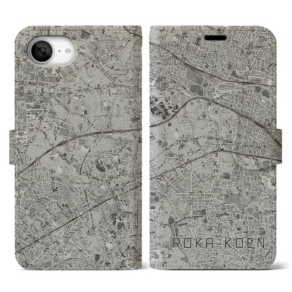 【芦花公園（東京都）】地図柄iPhoneケース（手帳タイプ）