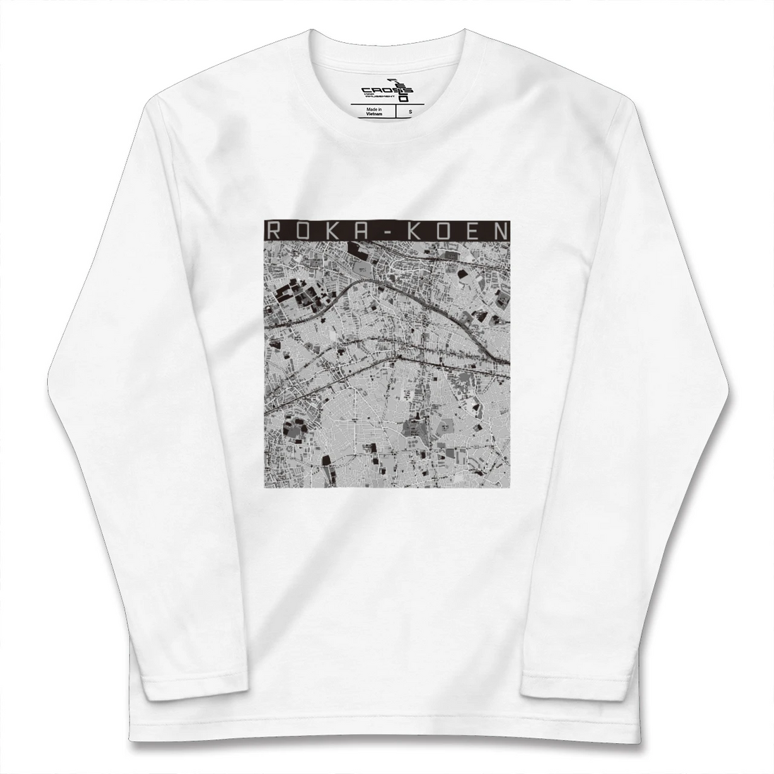 【芦花公園(東京都)】地図柄ロングスリーブTシャツ