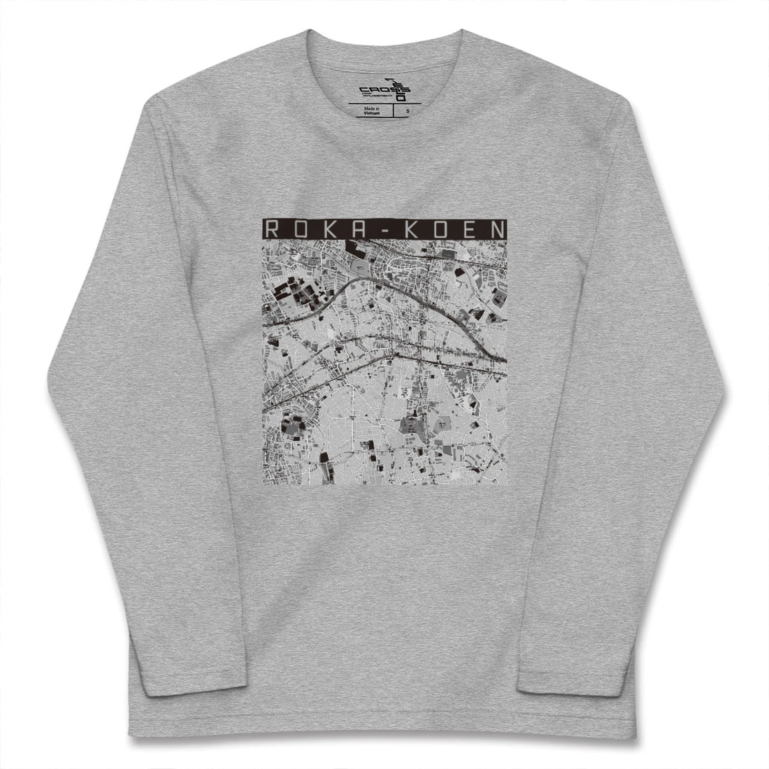 【芦花公園（東京都）】地図柄ロングスリーブTシャツ