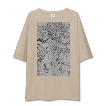 【芦花公園（東京都）】地図柄ビッグシルエットTシャツ