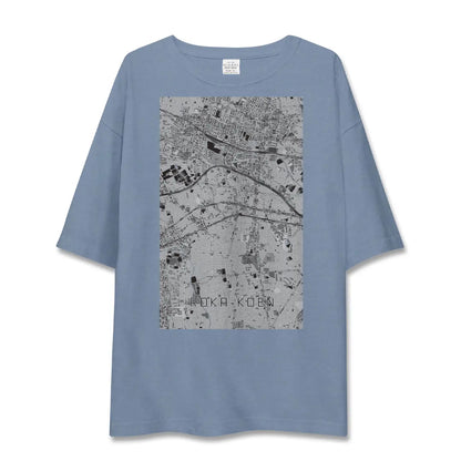 【芦花公園（東京都）】地図柄ビッグシルエットTシャツ