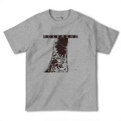【六ヶ所（青森県）】地図柄ヘビーウェイトTシャツ