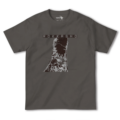 【六ヶ所（青森県）】地図柄ヘビーウェイトTシャツ