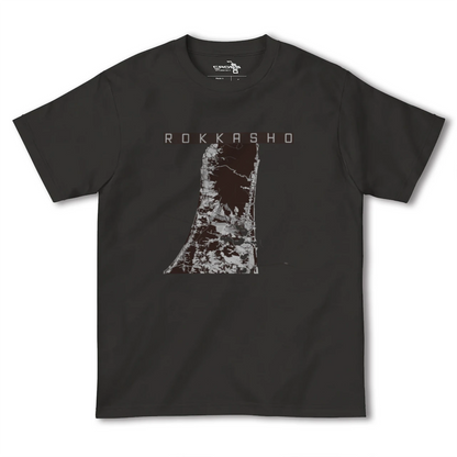 【六ヶ所（青森県）】地図柄ヘビーウェイトTシャツ
