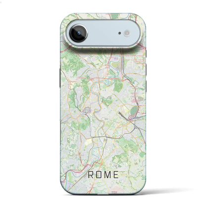 【ローマ（イタリア）】地図柄iPhoneケース（バックカバータイプ）