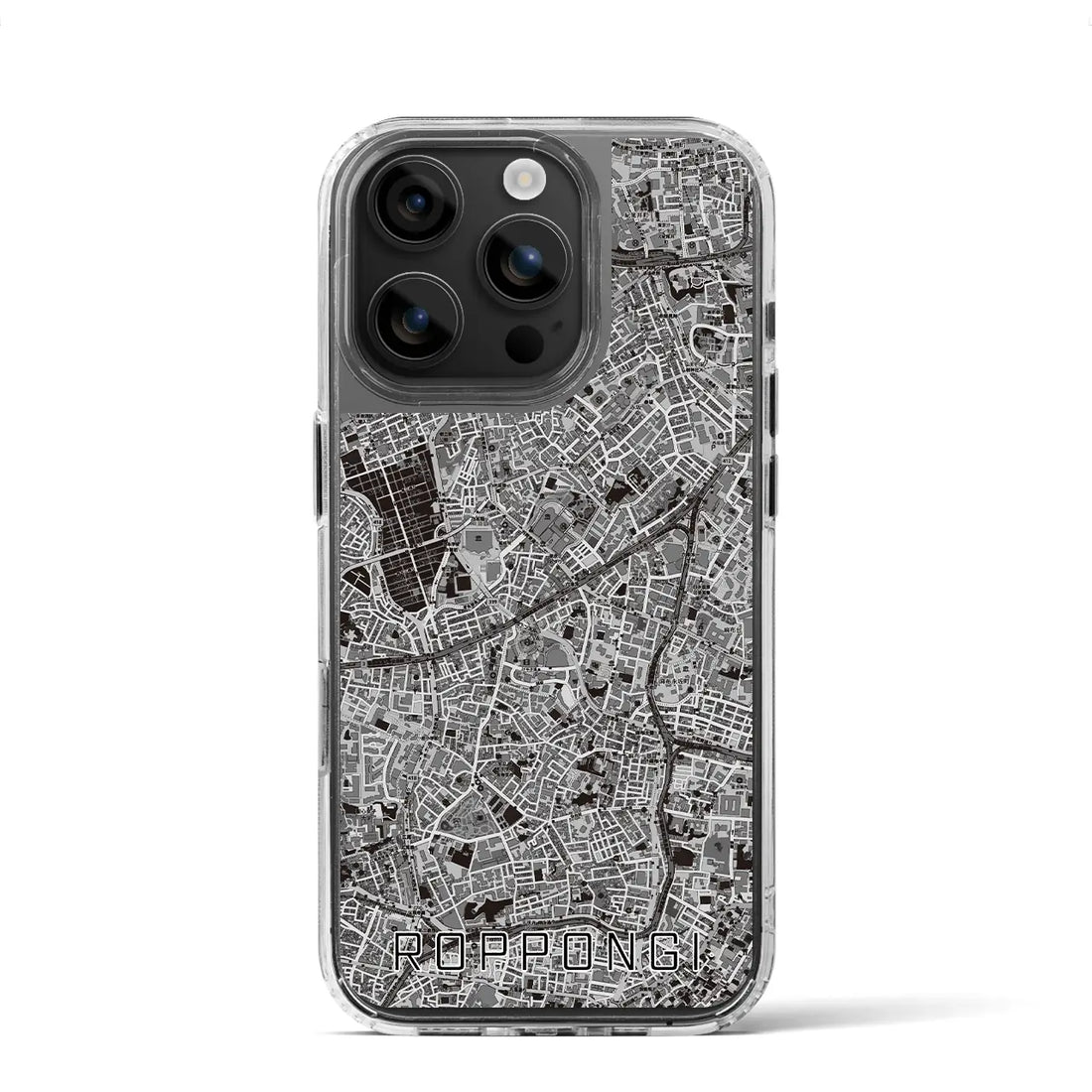 【六本木（東京都）】地図柄iPhoneケース（MagSafeタイプ）