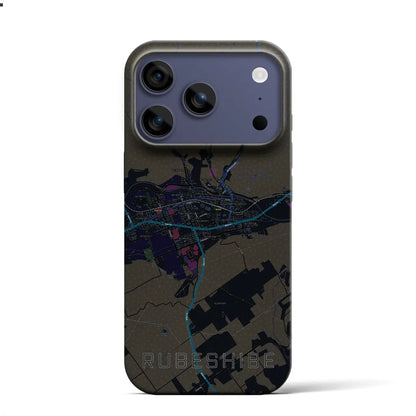 【留辺蘂（北海道）】地図柄iPhoneケース（バックカバータイプ）