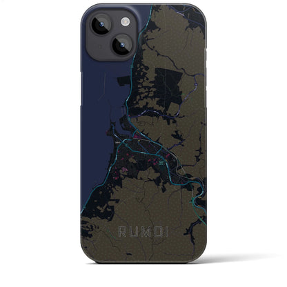 【留萌（北海道）】地図柄iPhoneケース（バックカバータイプ）