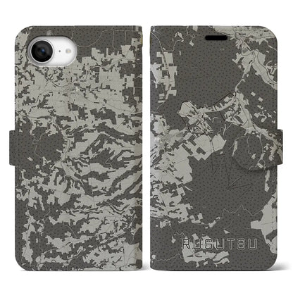 【留寿都（北海道）】地図柄iPhoneケース（手帳タイプ）