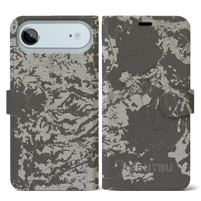 【留寿都（北海道）】地図柄iPhoneケース（手帳タイプ）