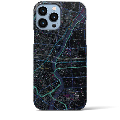 【両国（東京都）】地図柄iPhoneケース（バックカバータイプ）