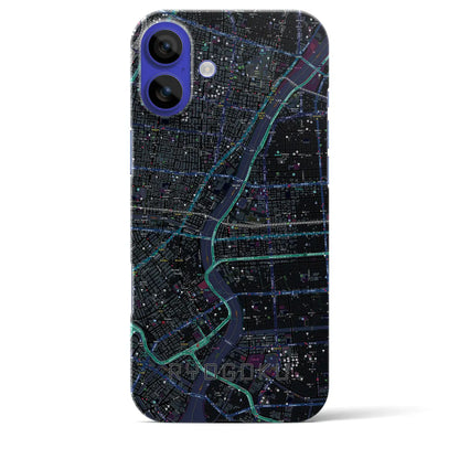 【両国（東京都）】地図柄iPhoneケース（バックカバータイプ）