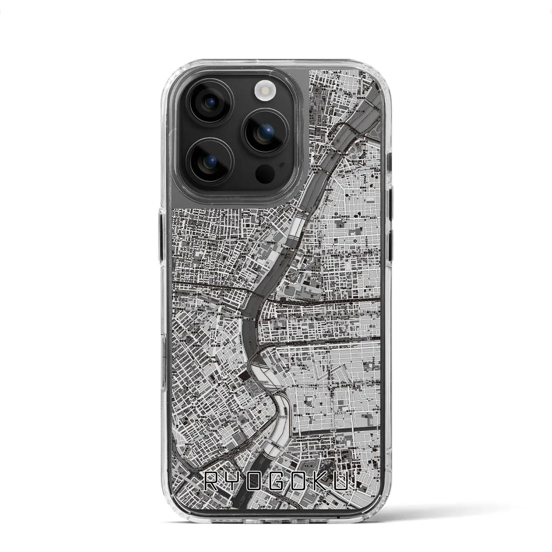 【両国（東京都）】地図柄iPhoneケース（MagSafeタイプ）
