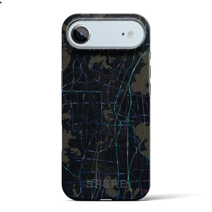 【鯖江（福井県）】地図柄iPhoneケース（バックカバータイプ）