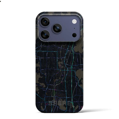 【鯖江（福井県）】地図柄iPhoneケース（バックカバータイプ）