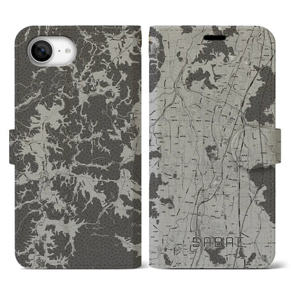 【鯖江（福井県）】地図柄iPhoneケース（手帳タイプ）