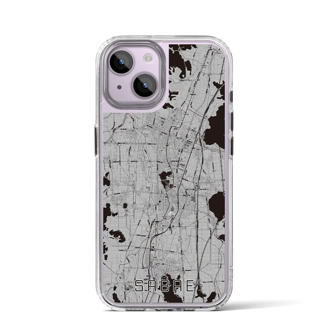 【鯖江（福井県）】地図柄iPhoneケース（MagSafeタイプ）