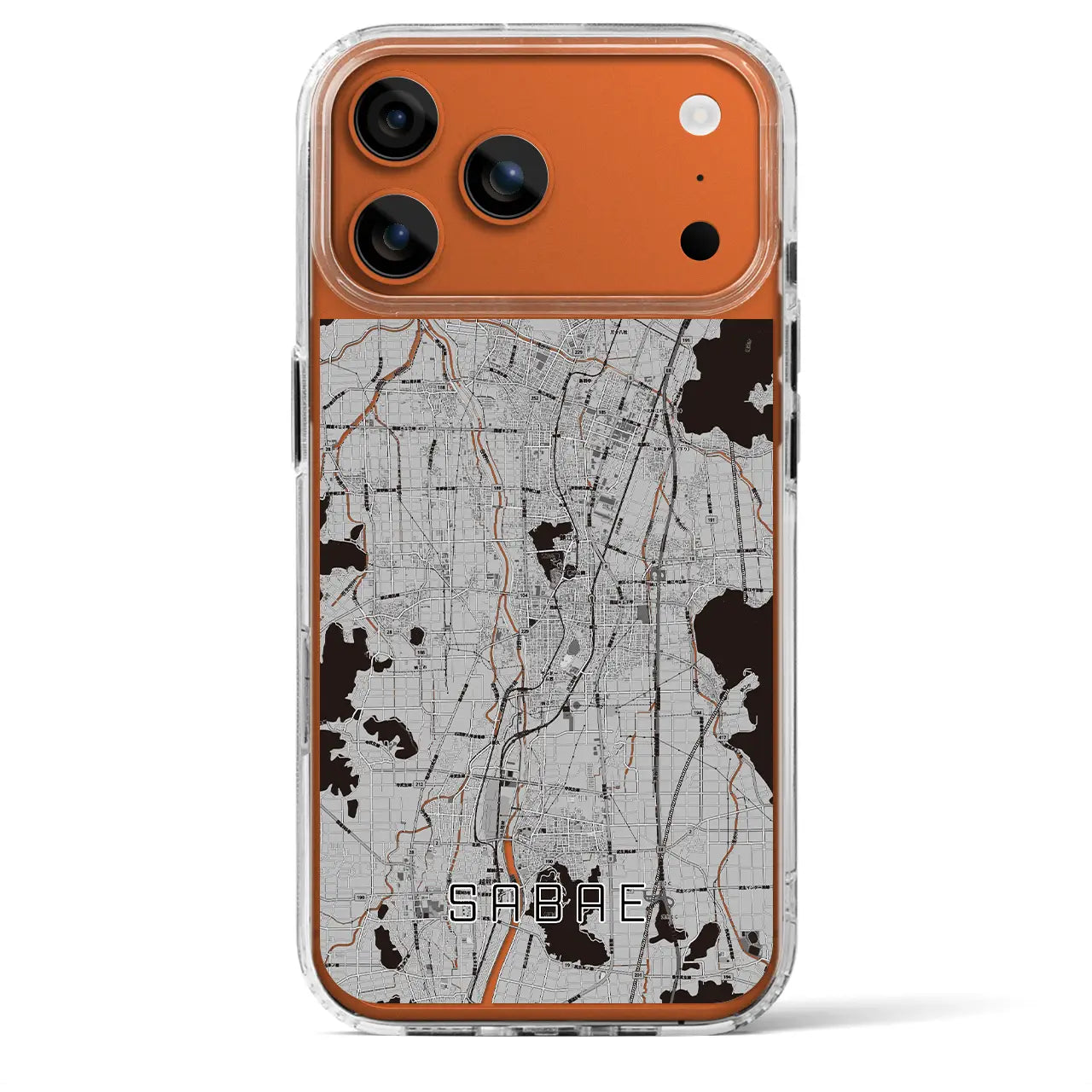 【鯖江（福井県）】地図柄iPhoneケース（MagSafeタイプ）