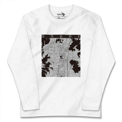【鯖江（福井県）】地図柄ロングスリーブTシャツ