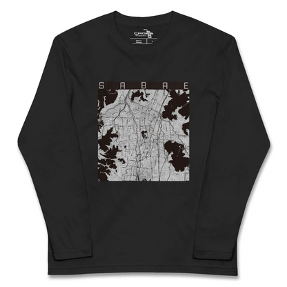 【鯖江（福井県）】地図柄ロングスリーブTシャツ