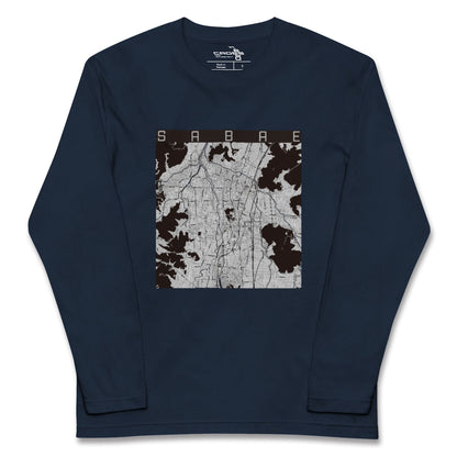 【鯖江（福井県）】地図柄ロングスリーブTシャツ