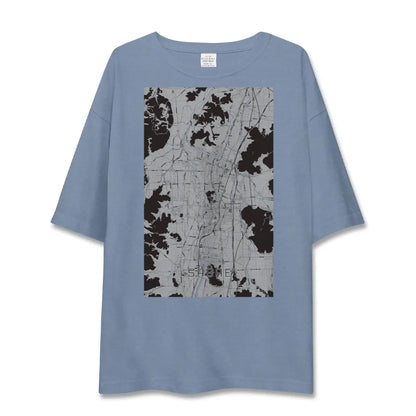 【鯖江（福井県）】地図柄ビッグシルエットTシャツ