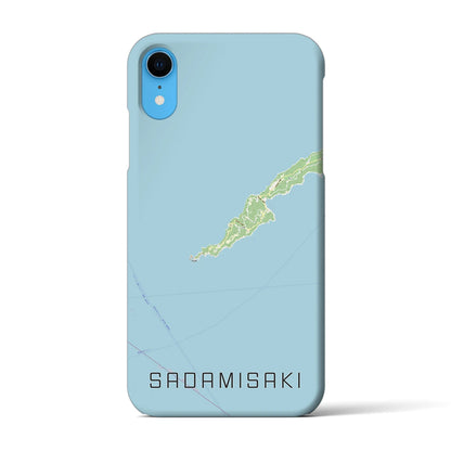 【佐田岬（愛媛県）】地図柄iPhoneケース（バックカバータイプ）