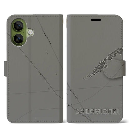 【佐田岬（愛媛県）】地図柄iPhoneケース（手帳タイプ）