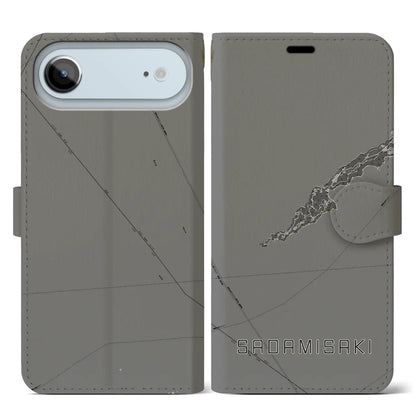 【佐田岬（愛媛県）】地図柄iPhoneケース（手帳タイプ）