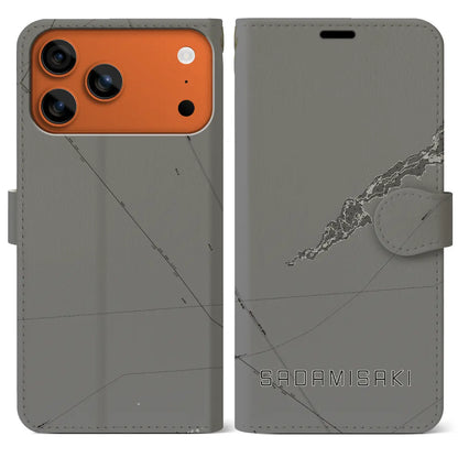 【佐田岬（愛媛県）】地図柄iPhoneケース（手帳タイプ）