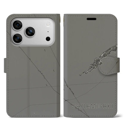 【佐田岬（愛媛県）】地図柄iPhoneケース（手帳タイプ）