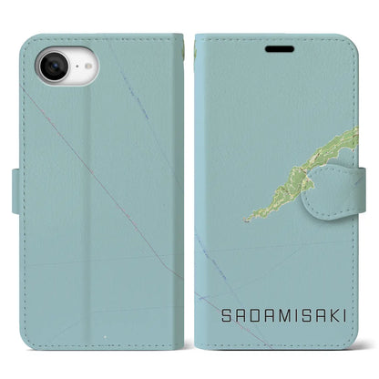 【佐田岬（愛媛県）】地図柄iPhoneケース（手帳タイプ）