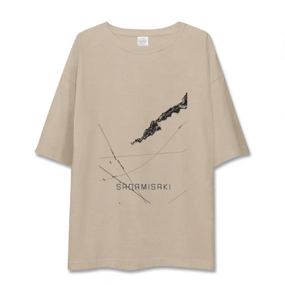 【佐田岬（愛媛県）】地図柄ビッグシルエットTシャツ