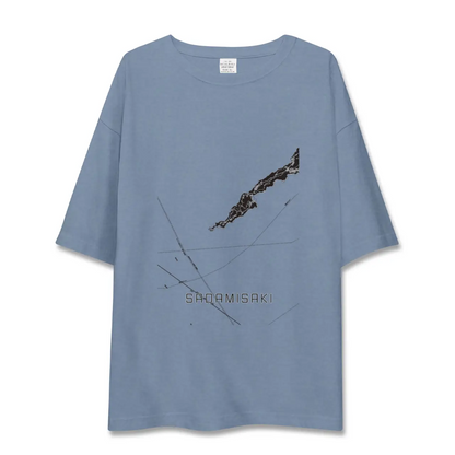 【佐田岬（愛媛県）】地図柄ビッグシルエットTシャツ