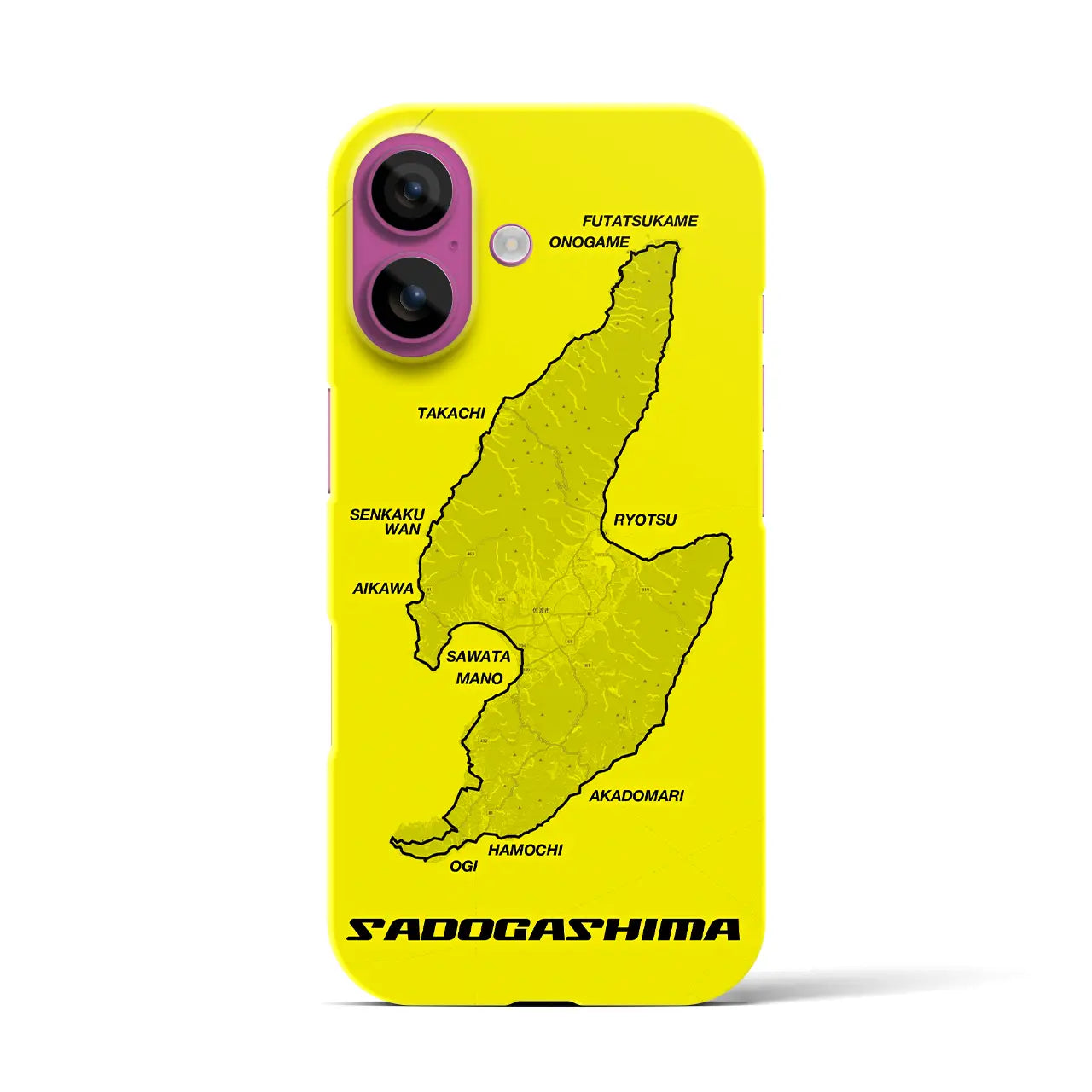 【佐渡島2（新潟県）】サイクリストiPhoneケース（バックカバータイプ）