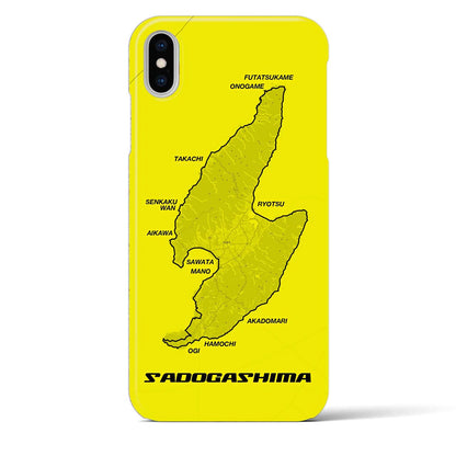 【佐渡島2（新潟県）】サイクリストiPhoneケース（バックカバータイプ）