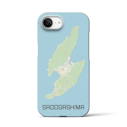 【佐渡島（新潟県）】地図柄iPhoneケース（バックカバータイプ）