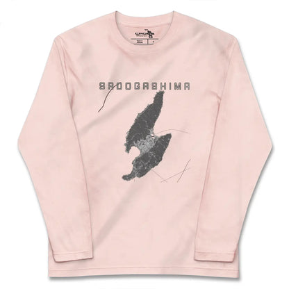 【佐渡島（新潟県）】地図柄ロングスリーブTシャツ