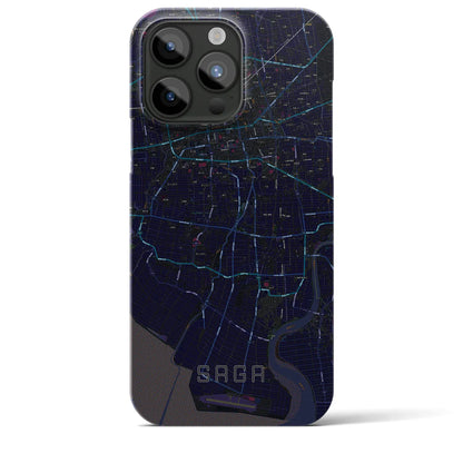 【佐賀（佐賀県）】地図柄iPhoneケース（バックカバータイプ）