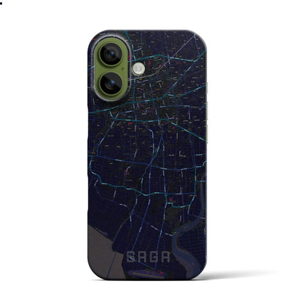 【佐賀（佐賀県）】地図柄iPhoneケース（バックカバータイプ）