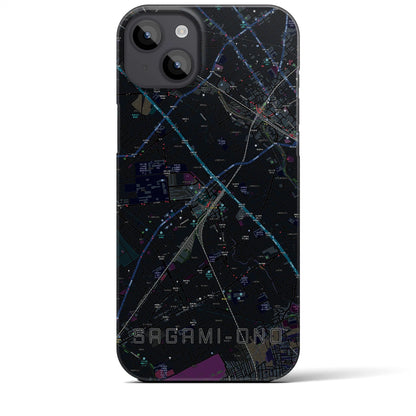 【相模大野（神奈川県）】地図柄iPhoneケース（バックカバータイプ）