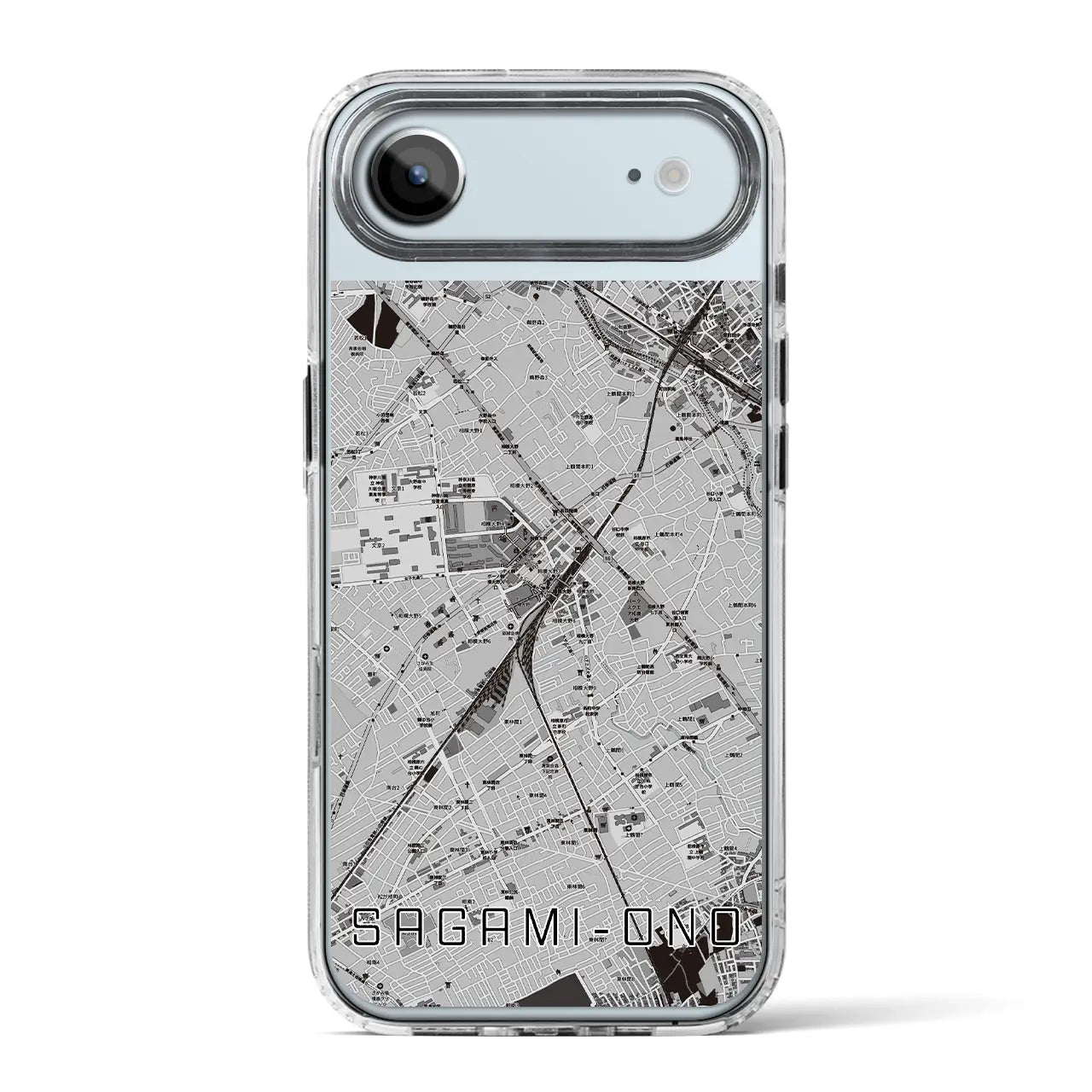 【相模大野（神奈川県）】地図柄iPhoneケース（MagSafeタイプ）